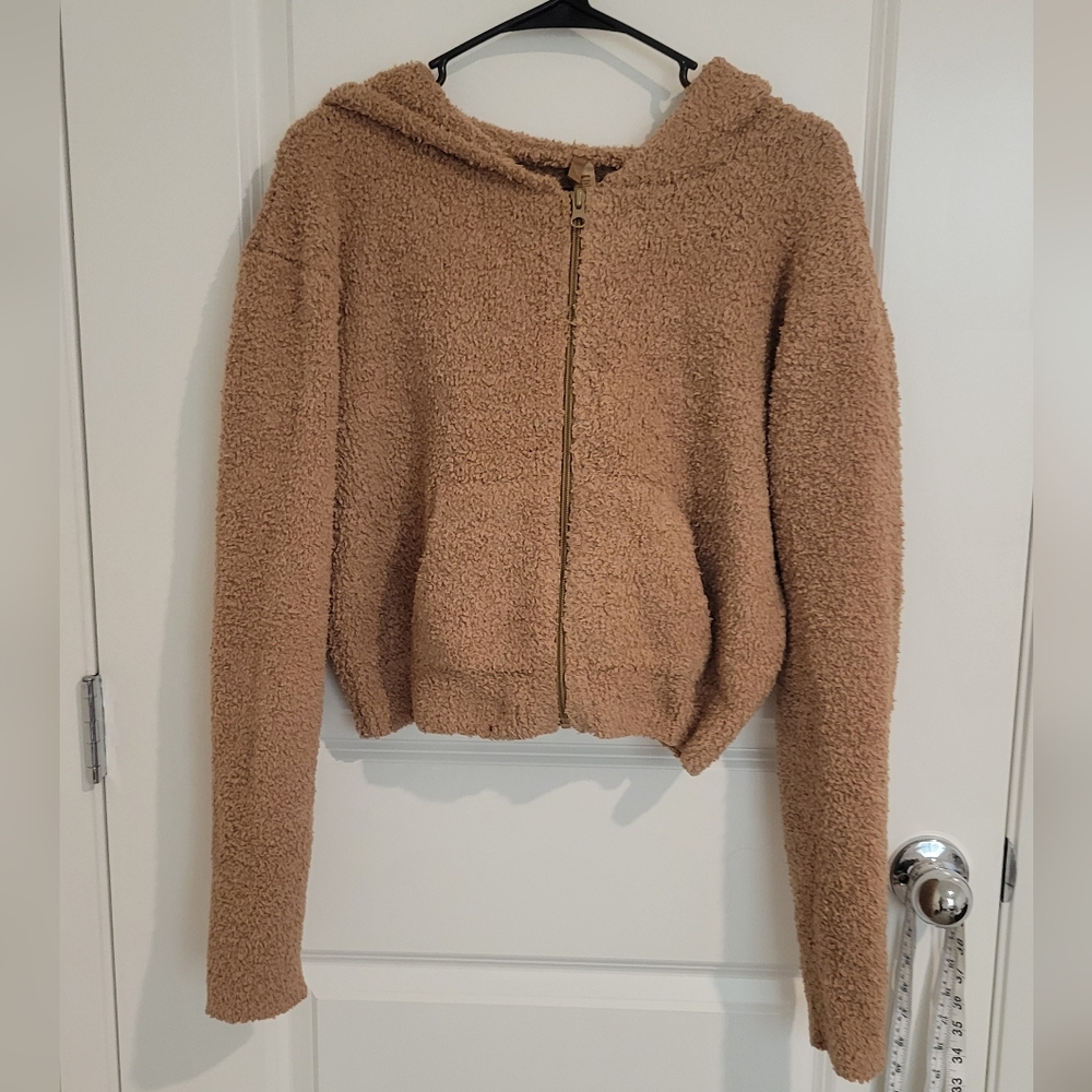 Skims Teddy Bear Zip Up Size S/M